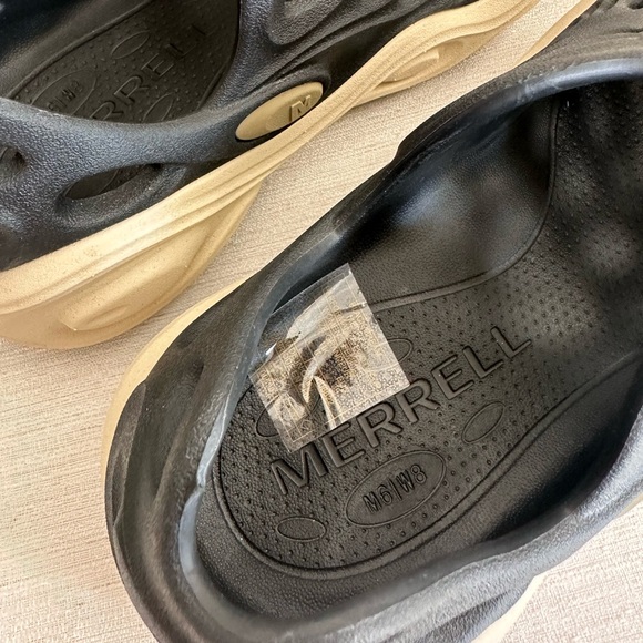 New Merrell Black/Cream Rubber Hydro Next Gen Moc Shoes Unisex M6 W8 - Picture 8 of 10